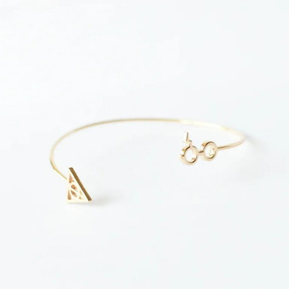 Jewelry - Deathly Hallows Harry Potter Bangle - GOLD